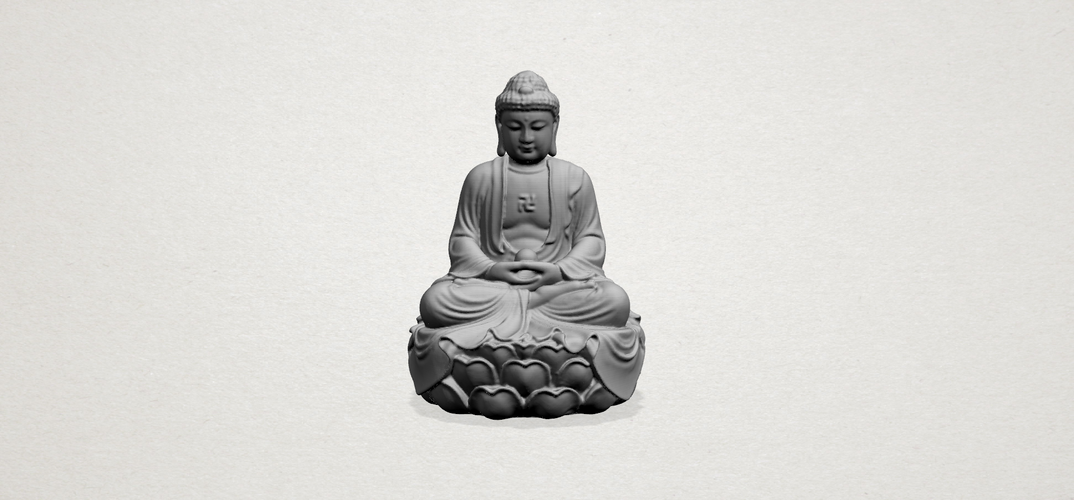 Gautama Buddha 01 3D Print 197100
