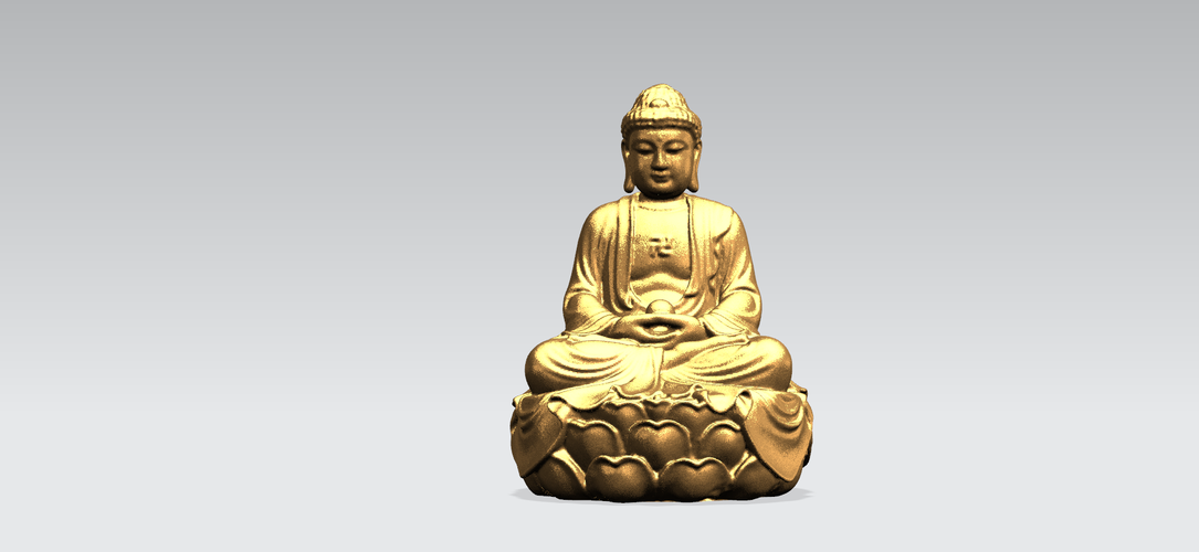 Gautama Buddha 01 3D Print 197103