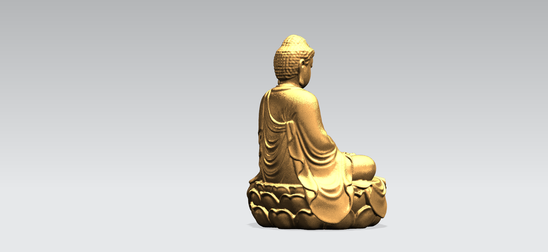 Gautama Buddha 01 3D Print 197106