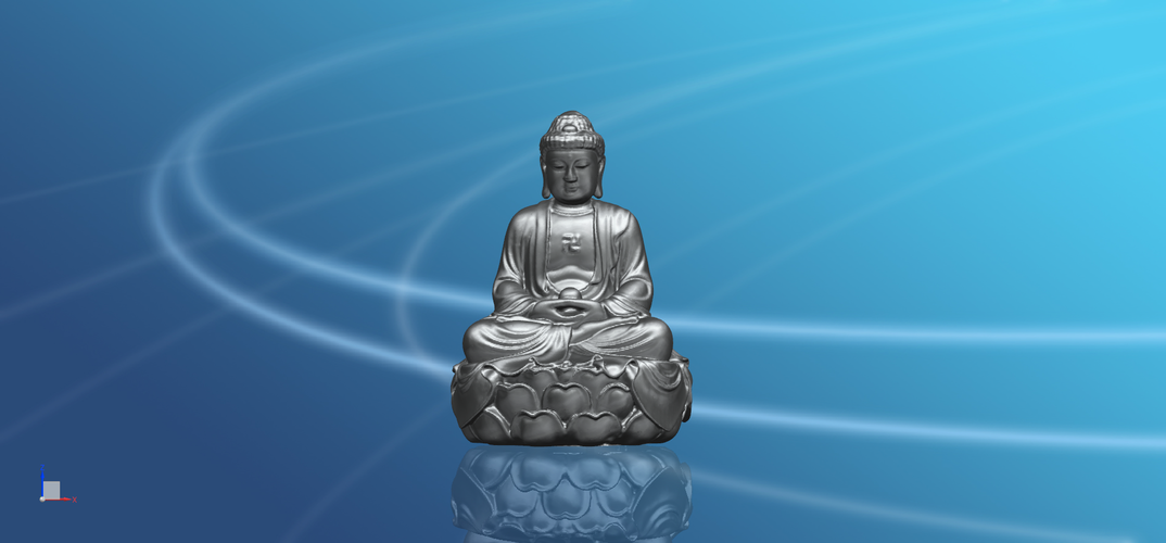Gautama Buddha 01 3D Print 197108