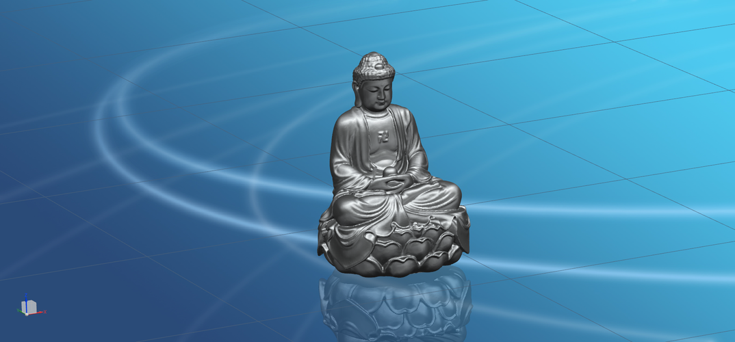 Gautama Buddha 01 3D Print 197109