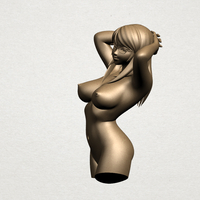 Naked Girl 01- half body - Thumbnail 2