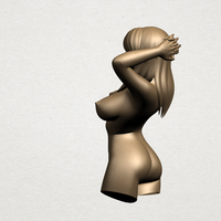 Naked Girl 01- half body - Thumbnail 3