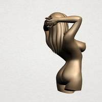 Naked Girl 01- half body - Thumbnail 5