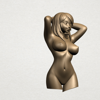 Naked Girl 01- half body - Thumbnail 7