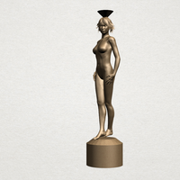 Naked Girl with Vase on Top 01 - Thumbnail 10