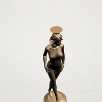 Naked Girl with Vase on Top 01 - Thumbnail 16
