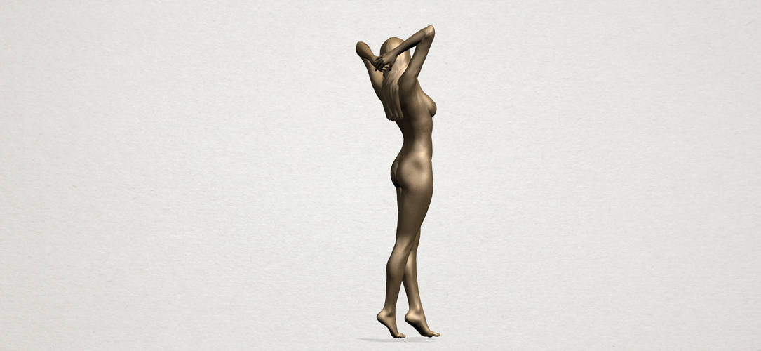 Naked Girl - Full Body 01 3D Print 197268