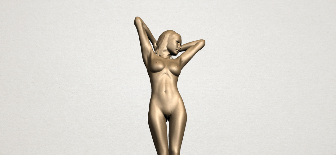 Naked Girl - Full Body 01 3D Print 197270