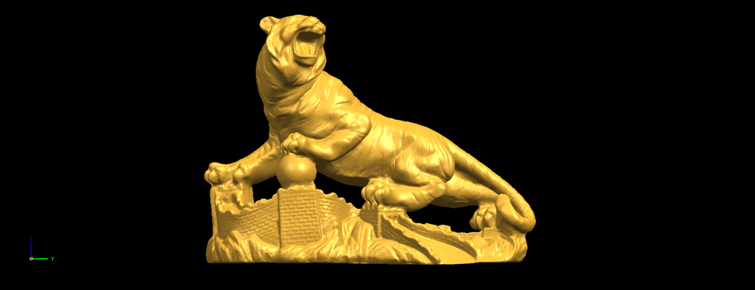 Siberian Tiger  01 3D Print 197284