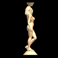 Naked girl with vase on top 02 - Thumbnail 8