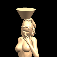 Naked girl with vase on top 02 - Thumbnail 10