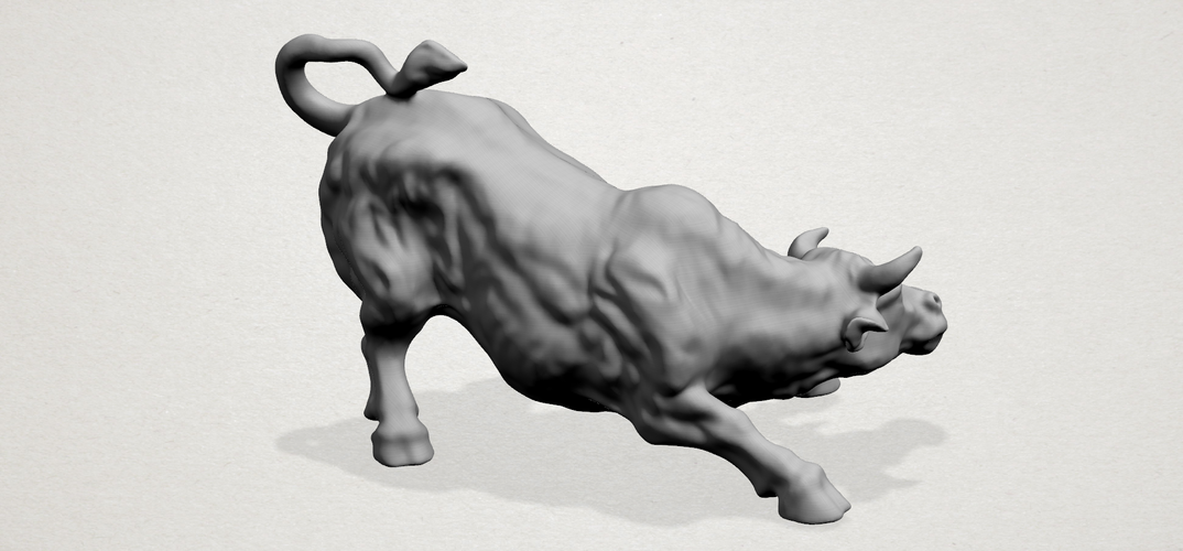 Bull 01 3D Print 197356