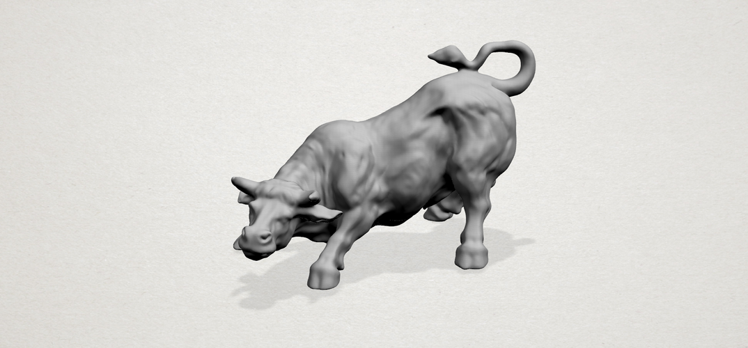 Bull 01 3D Print 197357