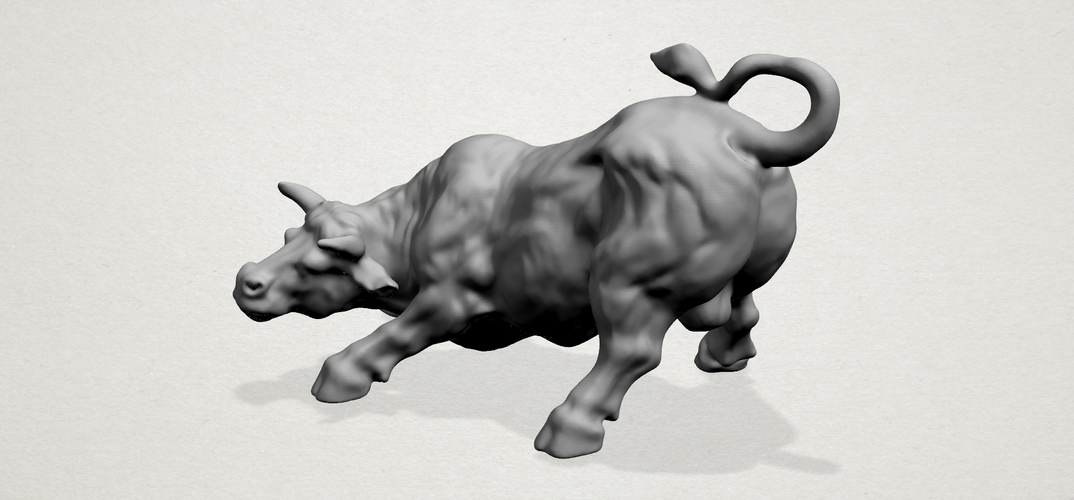 Bull 01 3D Print 197358