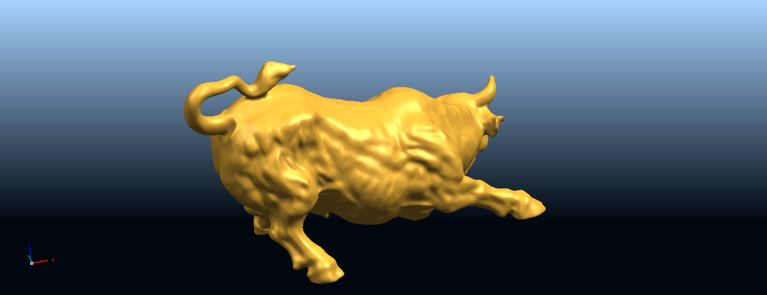 Bull 01 3D Print 197361