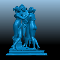 Sculpture of Three Grace 01 - Thumbnail 1