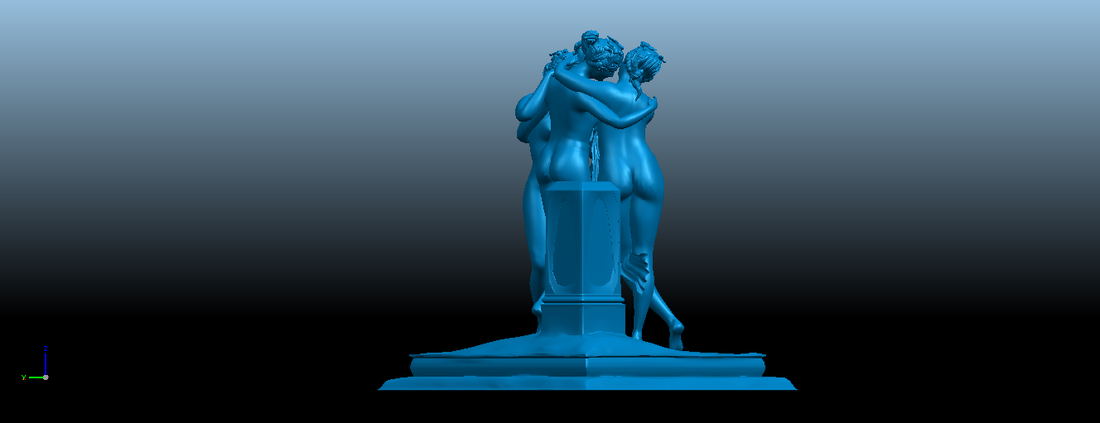 Sculpture of Three Grace 01 3D Print 197392
