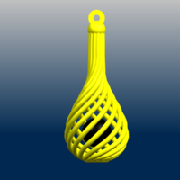 Necklace - Twisted Vase - Thumbnail 1
