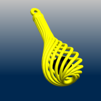 Necklace - Twisted Vase - Thumbnail 2