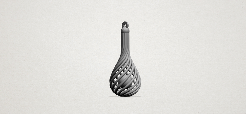 Necklace - Twisted Vase