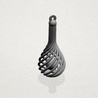 Necklace - Twisted Vase - Thumbnail 12