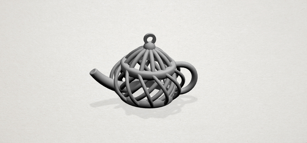 Necklaces -Tea pot 3D Print 197457