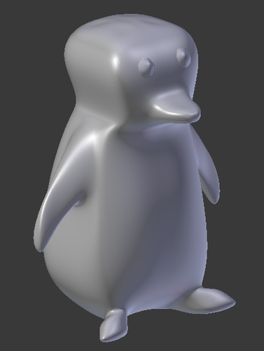 Cute Penguin (stands on its own)