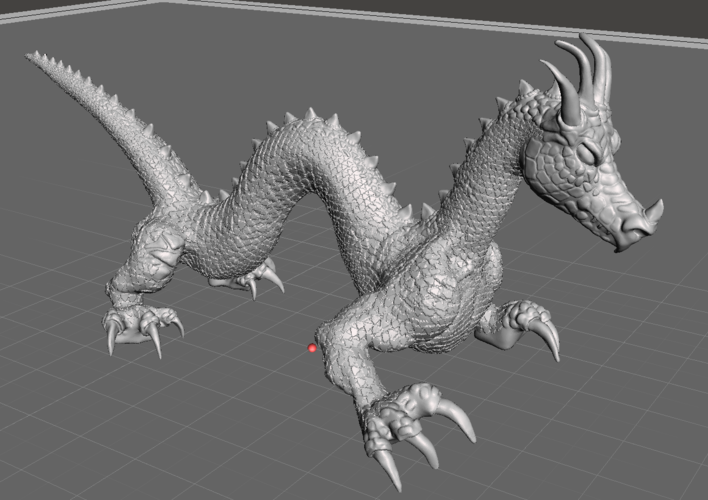 High Detail Dragon 3D Print 197626