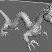 Small High Detail Dragon 3D Printing 197626