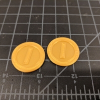 Small Mario Coin 3D Printing 197698
