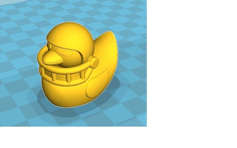Touchdown Duck 3D Print 19772