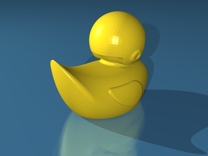 Skeptical Duck 3D Print 19773