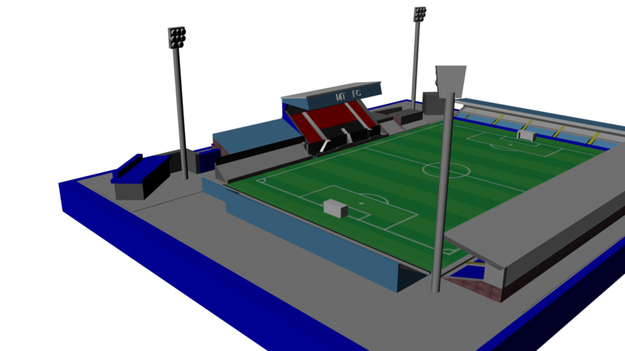 Macclesfield Town 3D Print 197747