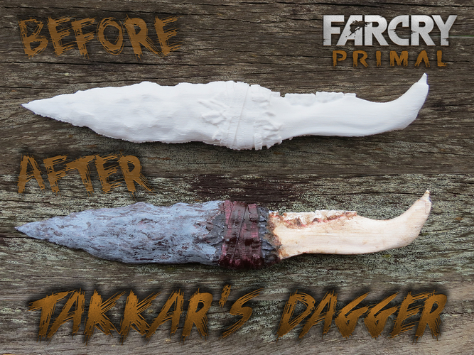 Takkar’s Dagger - Far Cry Primal - Game Design Contest 3D Print 197805