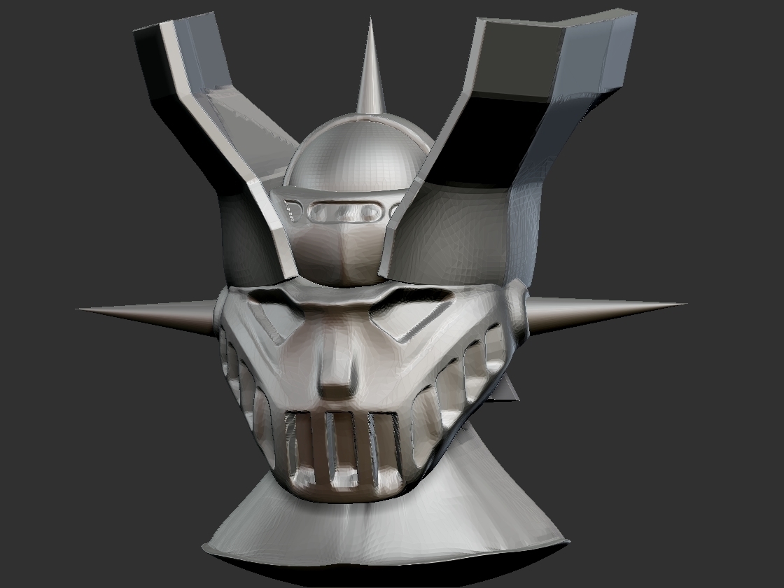 Mazinger Z Head @ Pinshape