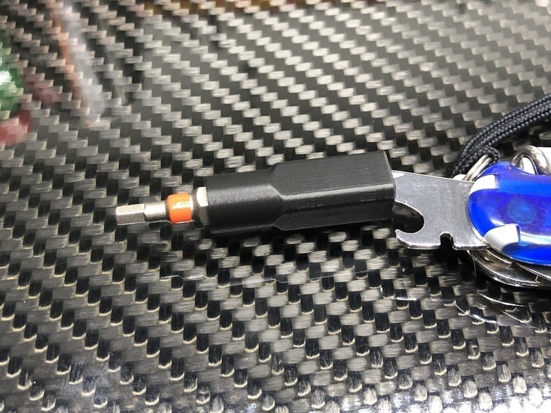 Victorinox HexBit driver for Bottle opener