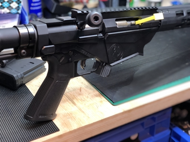 RPR Ruger Precision Rifle Mag Release Extension 3D Print 197845