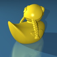 Female Valentines Duck - Thumbnail 2