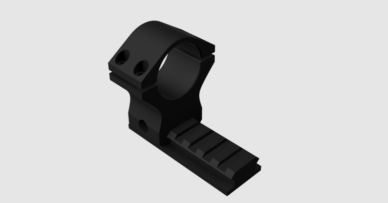 Picatinny Scope Mount Ø30mm