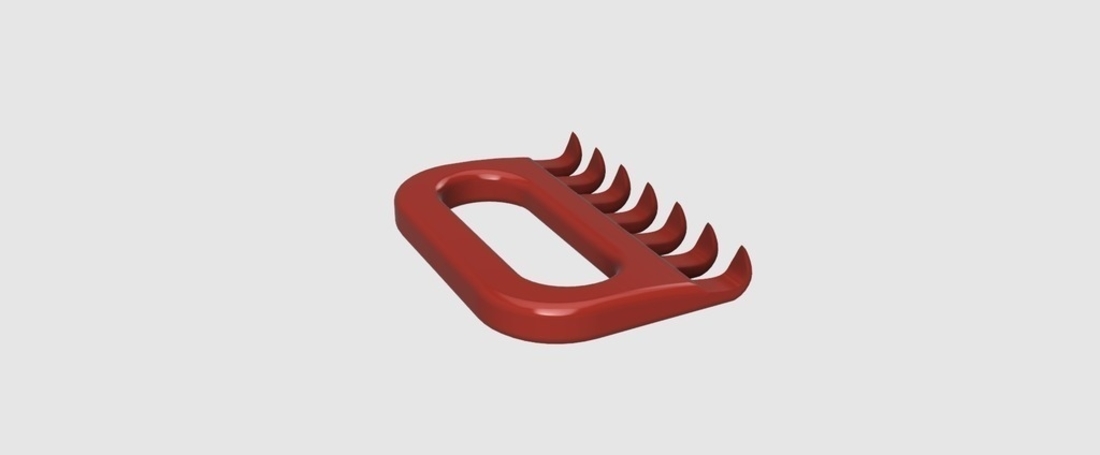 MEAT CLAW Pulled Pork 3D Print 197862