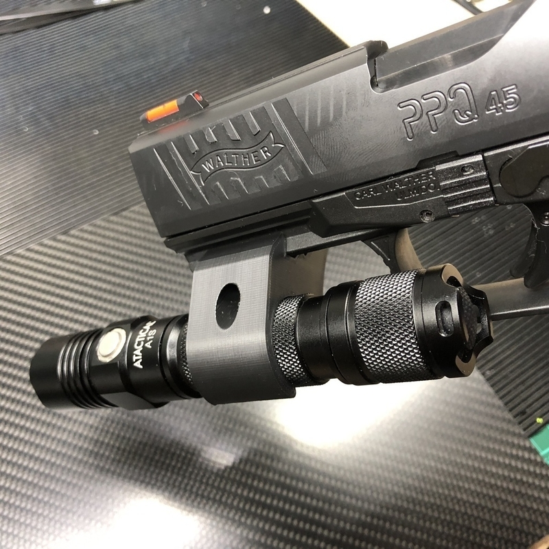 Picatinny Flashlight Mount