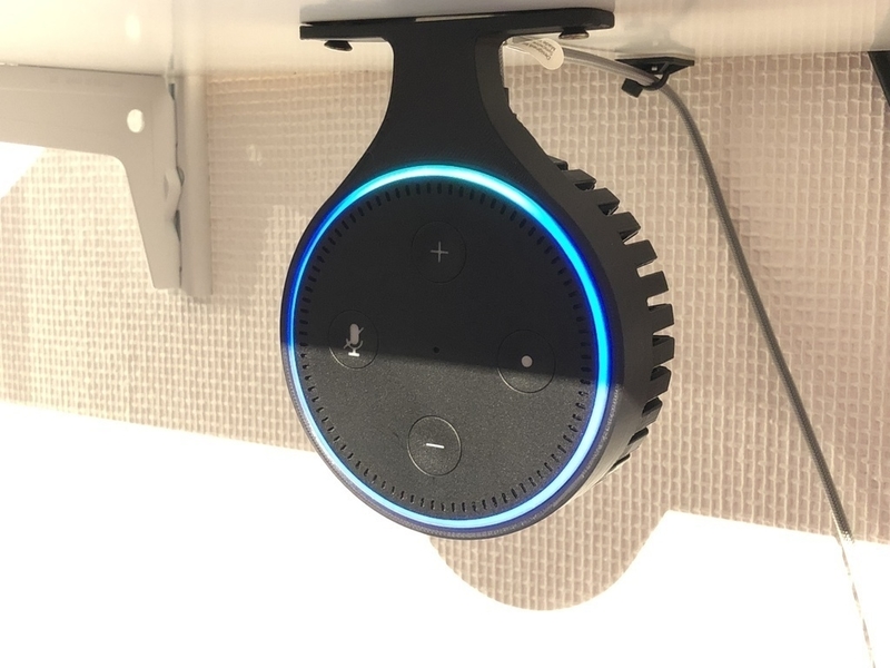 Amazon Echo Dot Gen.2 hang mount + Add-On resonance body