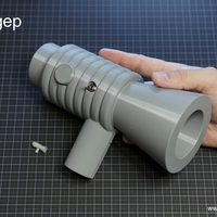 Human Scale Working LEGO Megaphone - Thumbnail 2