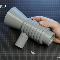 Human Scale Working LEGO Megaphone - Thumbnail 3