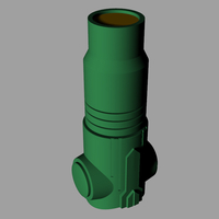 Small SAMUS ARAN CANNON 3D Printing 198060