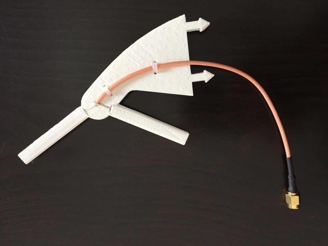 Vee antenna for Skywalker 3D Print 198108