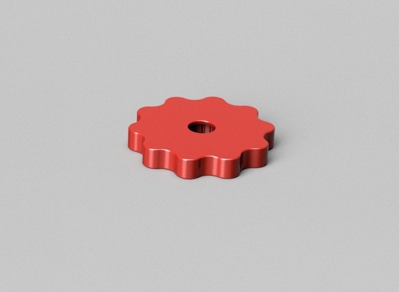 Creality CR-10 Bed Level Knob for Comfort