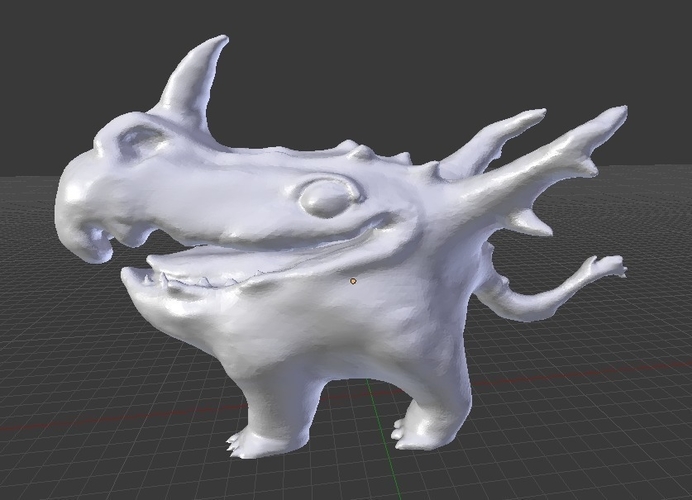 Dragon Head Body 001 3D Print 198203