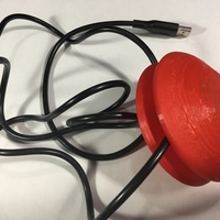 Small YoYo Cable Spool 3D Printing 198236